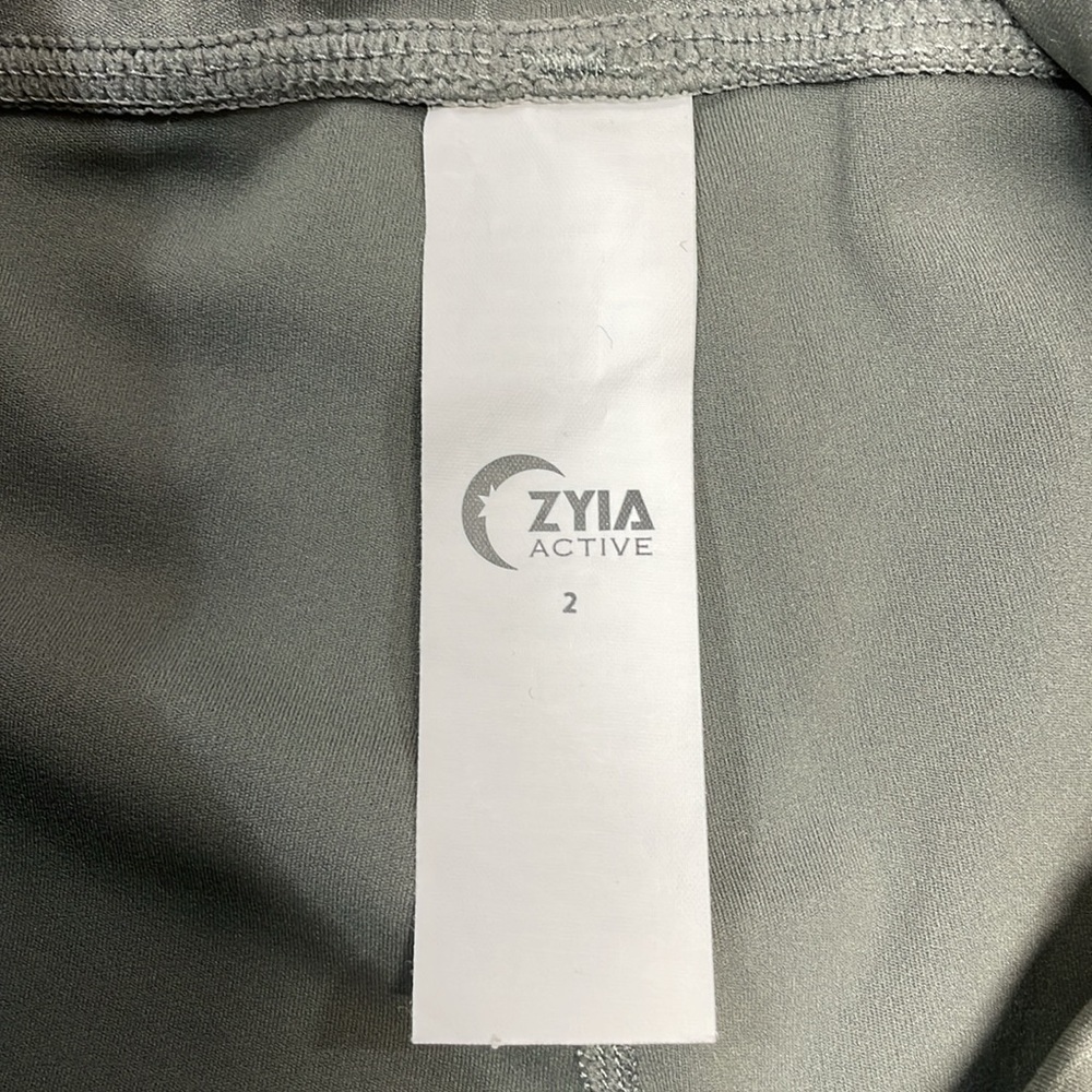 NWOT Zyia Active Cinch Waist Luxe Leggings High Rise Pockets 2 - Picture 12 of 14